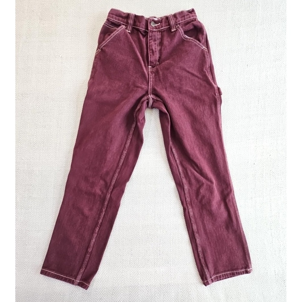 PacSun Painter's Pants EUC Purple Skater Punk Streetwear Straight Leg Misses 24
